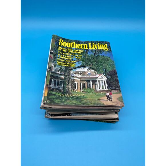 Southern Living Magazine Lot of 11 Issues Various Years Vintage Home & Recipes - Picture 1 of 6
